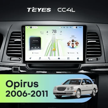 Штатная магнитола Teyes CC4L 6/64 Kia Opirus GH (2006-2011)