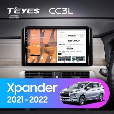 Штатная магнитола Teyes CC3L 4/64 Mitsubishi Xpander (2021-2022) Правый руль