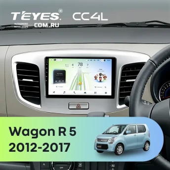 Штатная магнитола Teyes CC4L 6/64 Suzuki Wagon R 5 (2012-2017) (без штатной камеры)