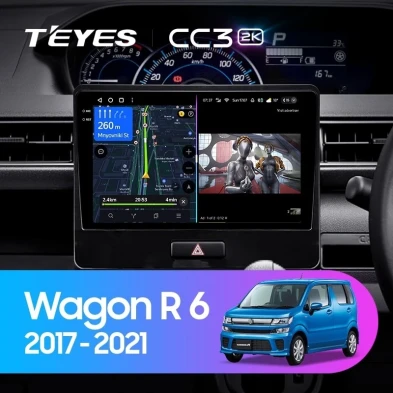 Штатная магнитола Teyes CC3 2K 4/64 Suzuki Wagon R VI (2017-2021)