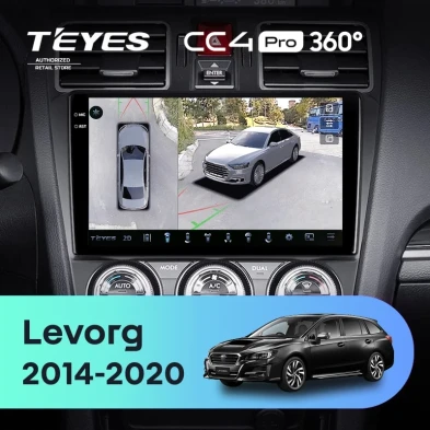 Штатная магнитола Teyes CC4 Pro 360 8/128 Subaru Levorg VM (2014-2020) F1