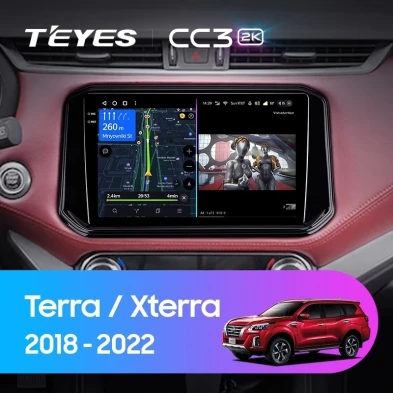 Штатная магнитола Teyes CC3 2K 6/128 Nissan X-Terra (2018-2022)