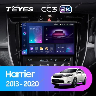 Штатная магнитола Teyes CC3 2K 360 6/128 Toyota Harrier XU60 (2013-2020) F1