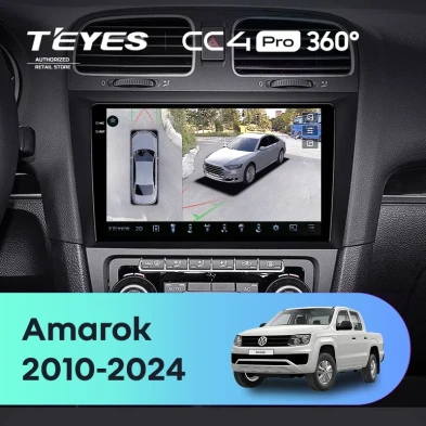 Штатная магнитола Teyes CC4 Pro 360 8/128 Volkswagen Amarok (2010-2024)