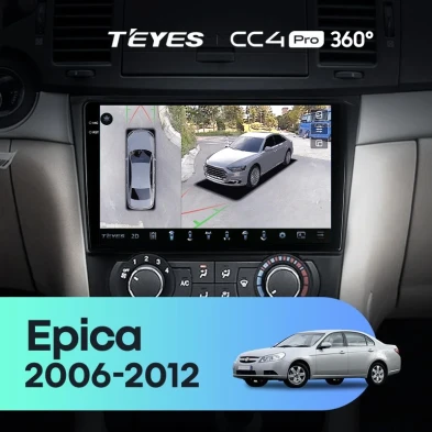 Штатная магнитола Teyes CC4 Pro 360 8/128 Chevrolet Epica 1 (2006-2012)