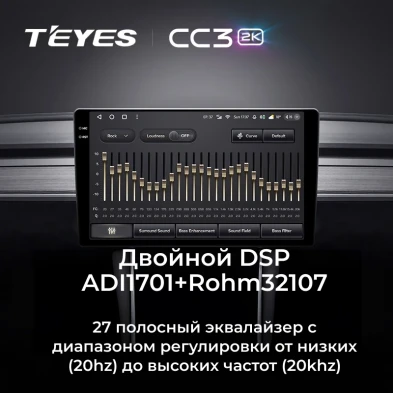 Штатная магнитола Teyes CC3 2K 360 6/128 Fiat Freemont (2011-2016)