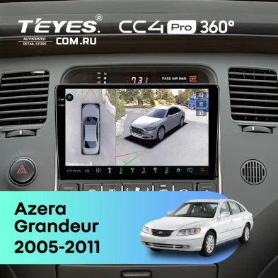 Штатная магнитола Teyes CC4 Pro 360 12/256 Hyundai Grandeur (2005-2011)