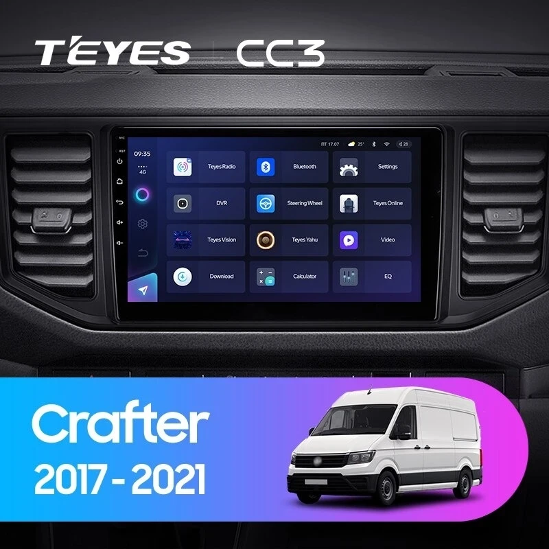 Штатная магнитола Teyes CC3 4/32 Volkswagen Crafter (2017-2021)