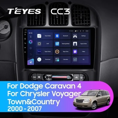 Штатная магнитола Teyes CC3 4/32 Chrysler Town &amp; Country 4 RS (2000-2007) Тип-B