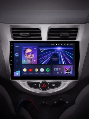 Штатная магнитола Teyes CC3 4/64 Hyundai Solaris 1 (2010-2016) F1