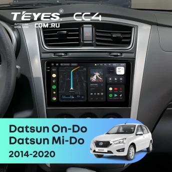 Штатная магнитола Teyes CC4 8/128 Datsun On-Do (2014-2020)