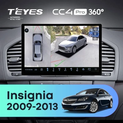 Штатная магнитола Teyes CC4 Pro 360 12/256 Opel Insignia (2009-2013) (11")