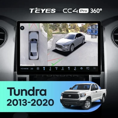 Штатная магнитола Teyes CC4 Pro 360 12/256 Toyota Tundra XK50 (2013-2020) (13")