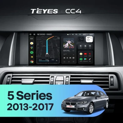 Штатная магнитола Teyes CC4 6/64 BMW 5 Series F10 F11 NBT (2013-2017)