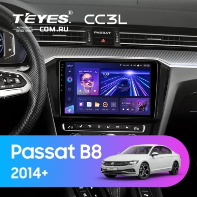 Штатная магнитола Teyes CC3L 4/64 Volkswagen Passat B8 2014+