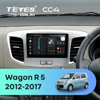 Штатная магнитола Teyes CC4 6/64 Suzuki Wagon R 5 (2012-2017) (без штатной камеры)
